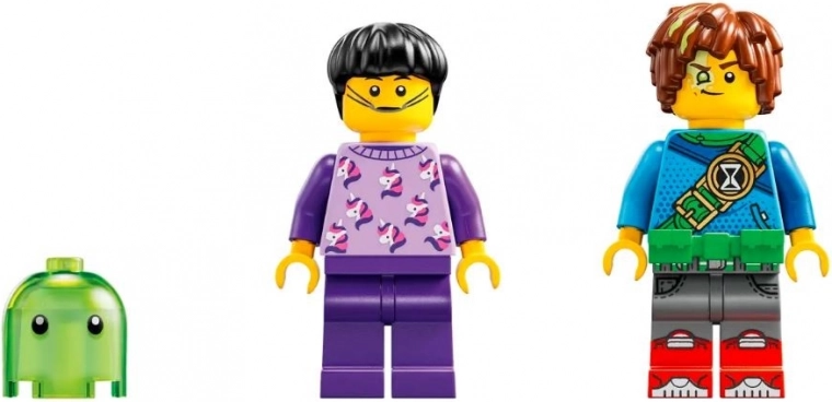 Heroes and a villain from the series