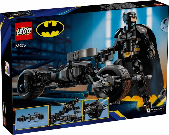 LEGO® DC Batman™ 76273 Bouwbare Figuur: Batman™ en Bat-Pod Motor