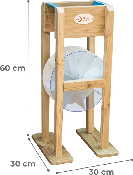 CLASSIC WORLD Wooden Sand Mill for Sandbox