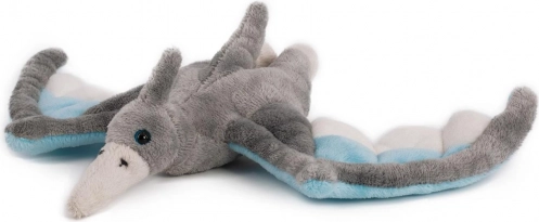 ptérosaure en peluche 29 × 18 cm gris