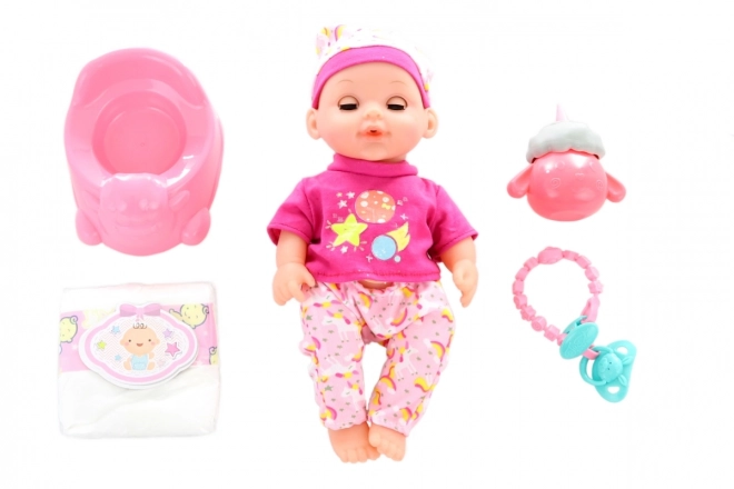 Puppe Tutu Baby 30 cm mit Pinkel- und Geräuschfunktionen
