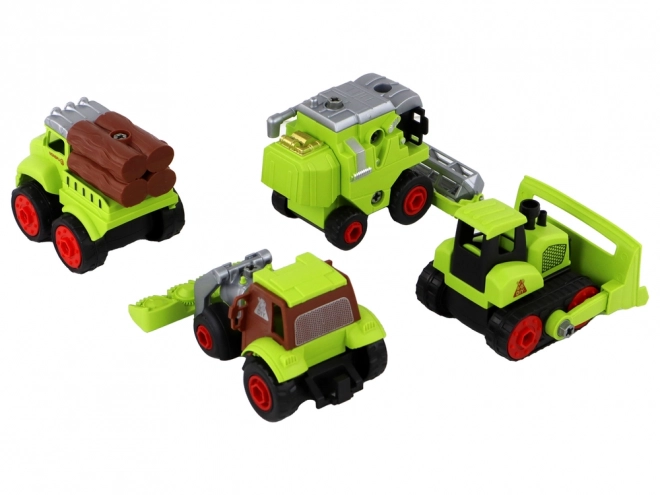 DIY-Spielset Landwirtschaftsfahrzeuge