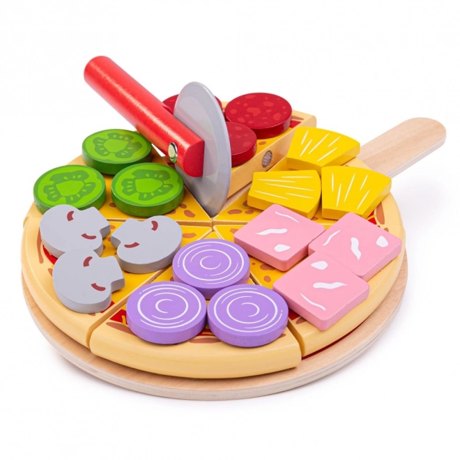 Bigjigs Toys Houten Snijpizza
