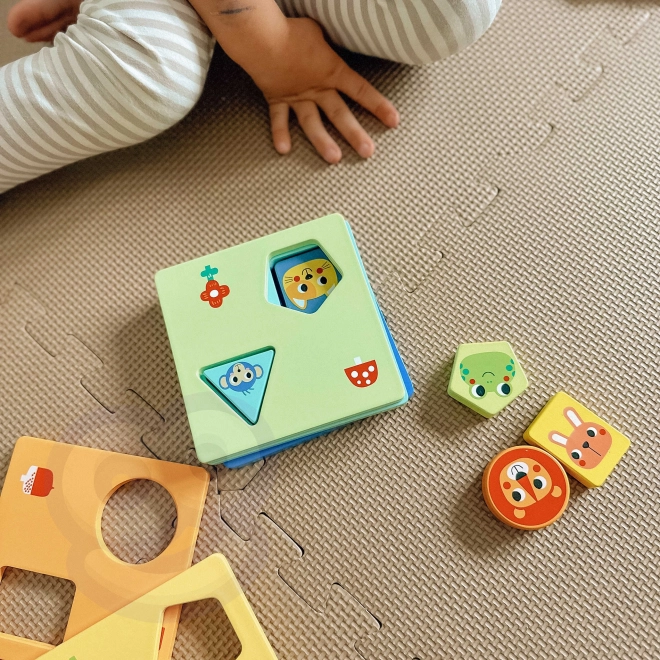 Puzzle Montessori formes et couleurs avec animaux