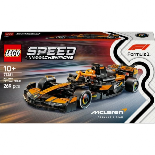 LEGO® Speed Champions 77251 McLaren F1® Team MCL38 Raceauto