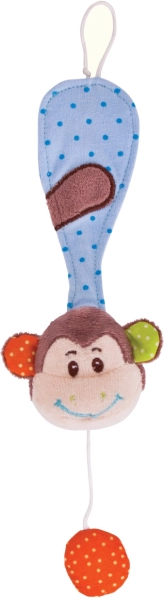 Bigjigs Baby clip pour tétine Singe Cheeky