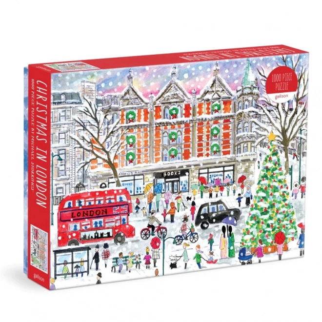 Puzzel Kerst in Londen 1000 stukken