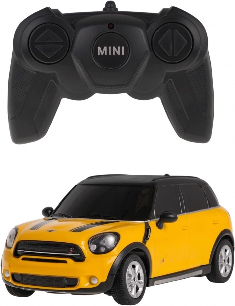 Rastar RC auto 1:24 Mini Countryman – geel