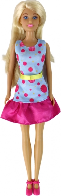 Doll with brushable hair and a stylish outfit