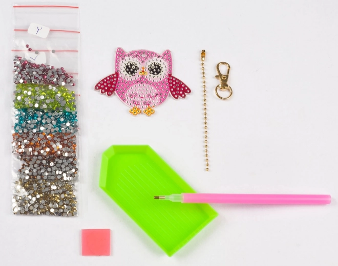 Diamant schilderen hanger Uil