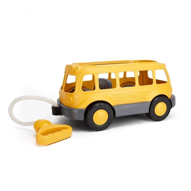 Green Toys ziehender Schulbus