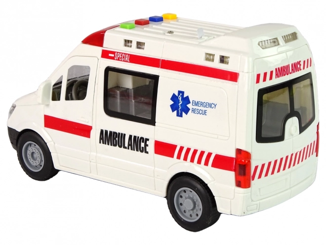 Ambulance Lichten Geluiden Geluiden Wrijving aandrijving
