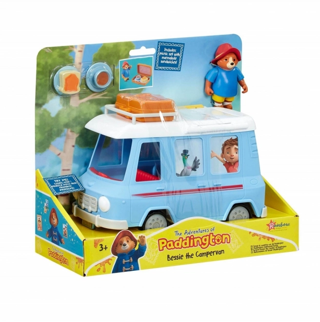 Caravan met Paddington en accessoires