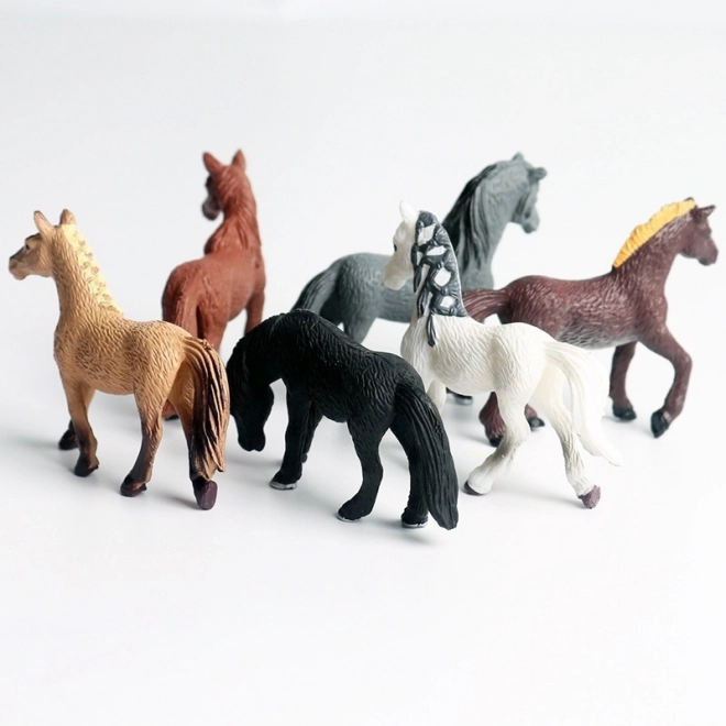 Ensemble de figurines WOOPIE Chevaux 16 pcs