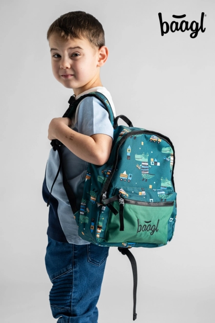 Vorschulrucksack Krokodil