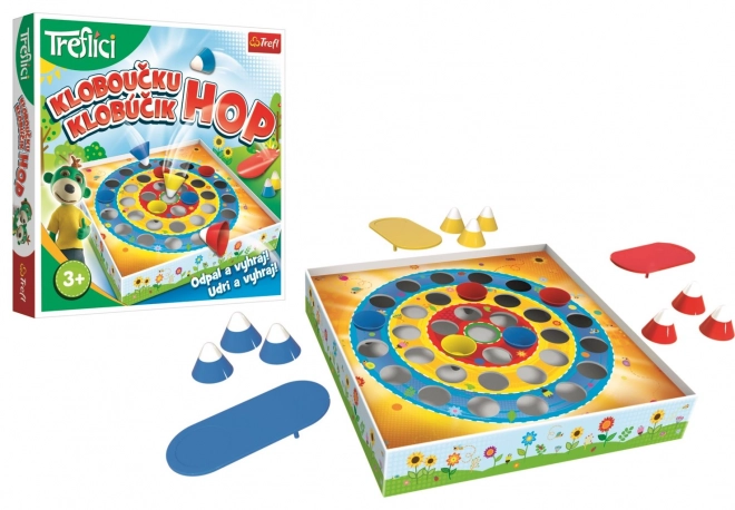 Spel Hoedje, hopp! Treflíci