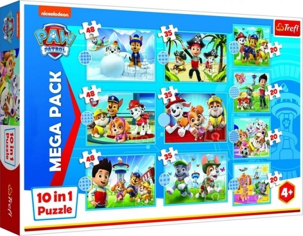 Trefl Puzzle 10-in-1: Paw Patrol Team