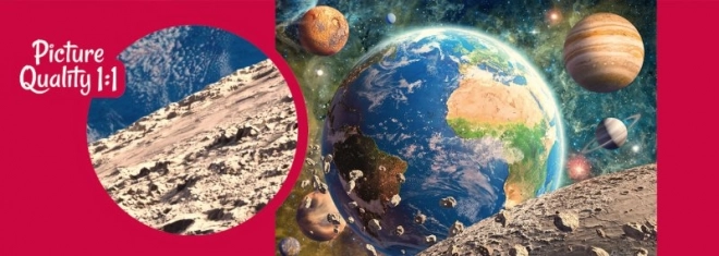 Puzzel Uitzicht vanaf de Maan 500 stukjes