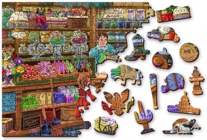 Double-sided 2-in-1 puzzle for twice the fun