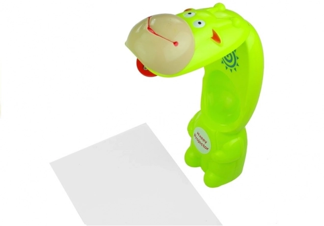 projecteur girafe + carnet + peintures à l'eau