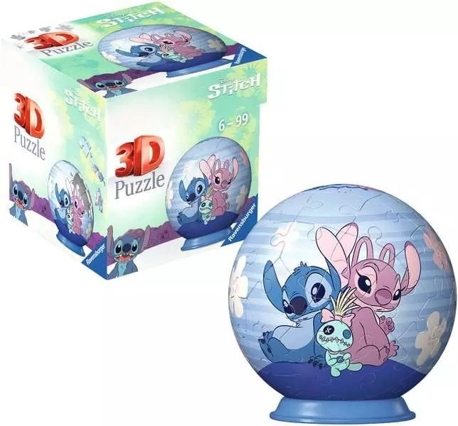 Disney Stitch 3D Puzzle Sphere