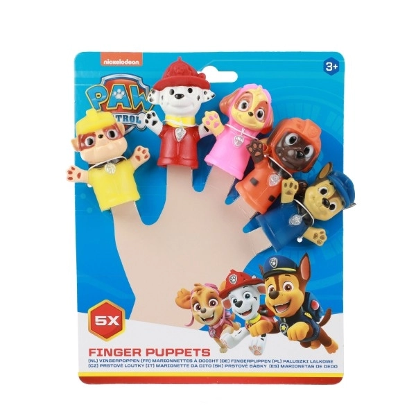 Set van vingermarionetten Paw Patrol