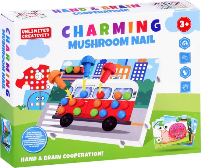 Educatieve puzzel kleurrijke mozaïek voor kinderen