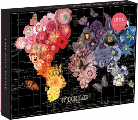 Galison puzzle Blooming Earth 1000 pieces