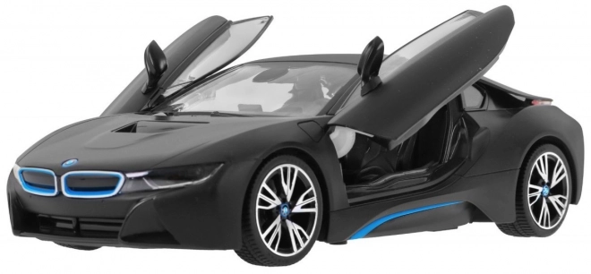 BMW i8 Black RASTAR 1:14 Remote Control Car + 2.4 GHz Remote Control