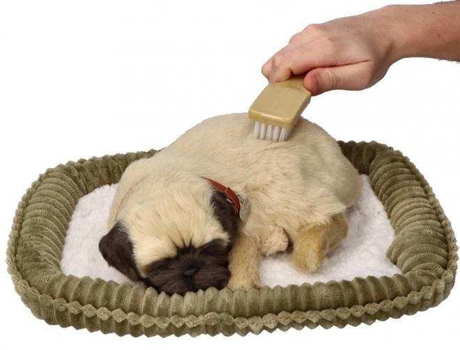 Ademend mopspuppy Perfect Petzzz