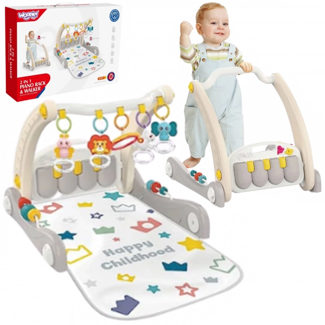 Tapis éducatif et trotteur Woopie Baby 2 en 1
