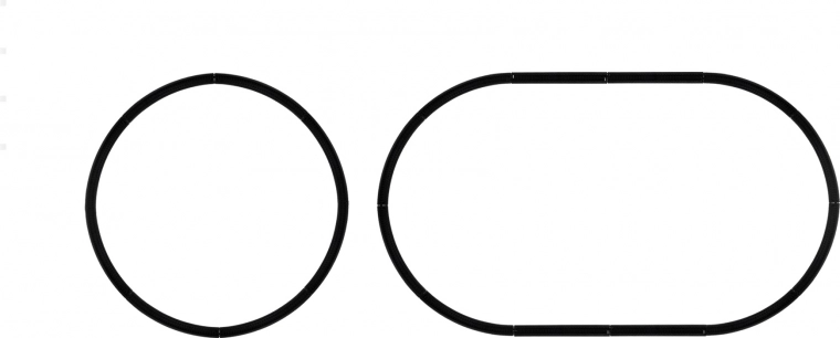 Multiples configurations de voies