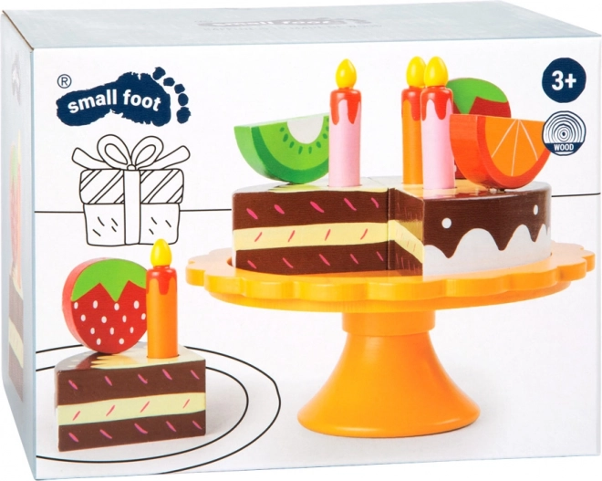 Small Foot Houten Verjaardagstaart met Fruit