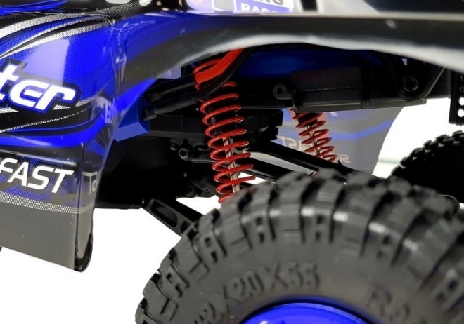 Afstandsbedienbare auto FY-01 4x4 Pick Up 1:12 R/C 40 km/u blauw
