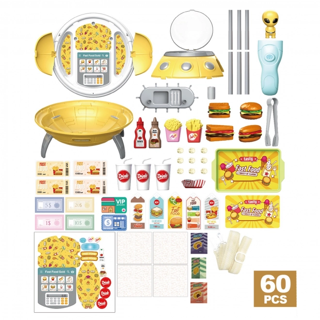 Woopie UFO fastfood 3-in-1 speelgoed