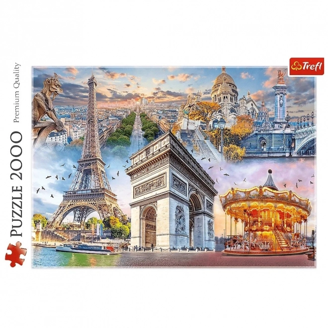Puzzle 2000 pieces - Weekend in Paris
