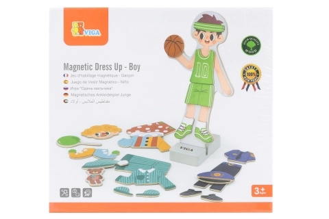 VIGA set d’habillage magnétique – garçon