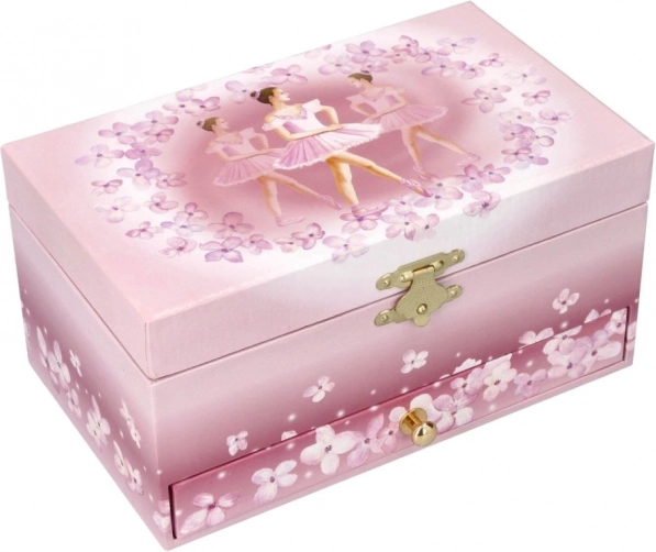 Betoverend balletmotief en subtiele roze uitvoering