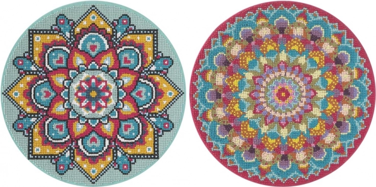 Sprankelende turquoise mandala