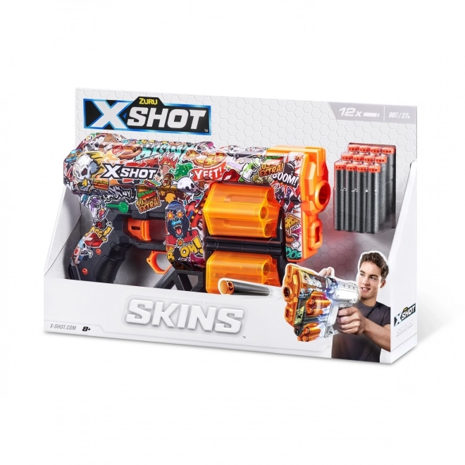 X-Shot Skins Dread blaster met motieven