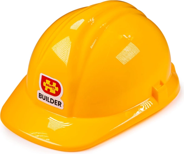 BIGJIGS TOYS Construction Helmet for Kids