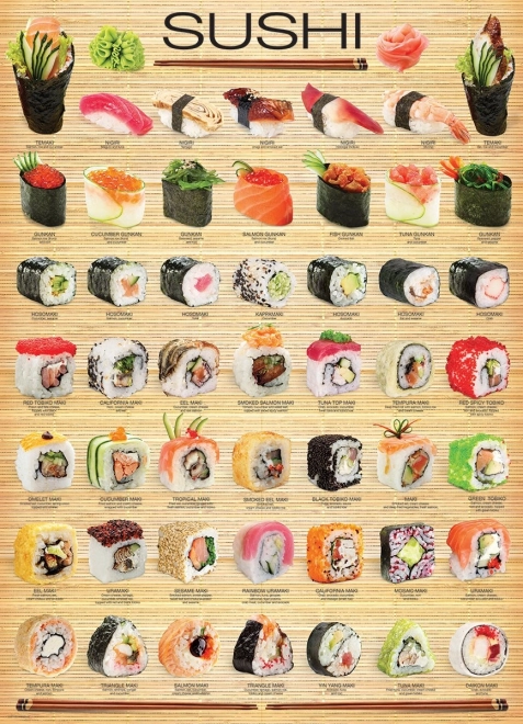 Eurographics Sushi Puzzle 1000 Teile