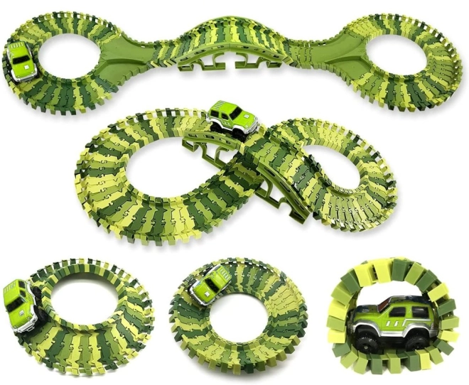 Flexible and customizable racing track