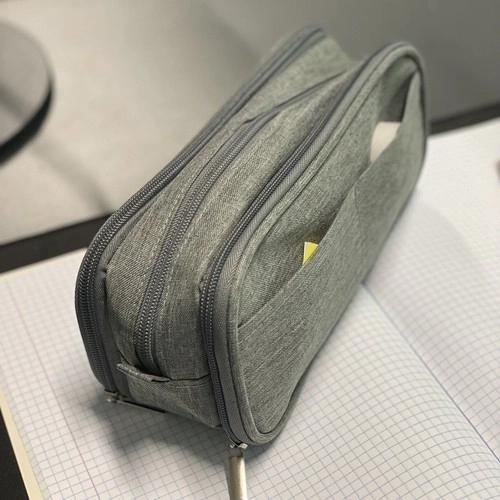 Trousse triple - grise Maaleo 24512