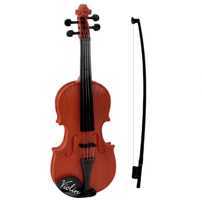 Children's Violin with Brown Bow