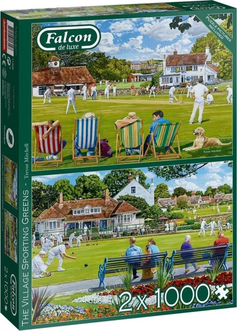 Puzzle FALCON buitensporten 2×1000 stukjes