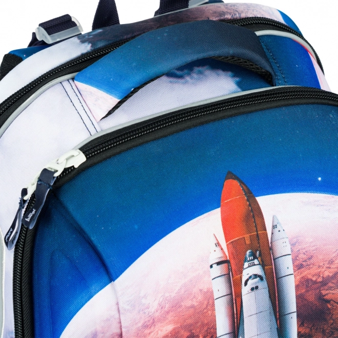 Baagl Schulset Space Shuttle: Ranzen, Federmäppchen, Beutel