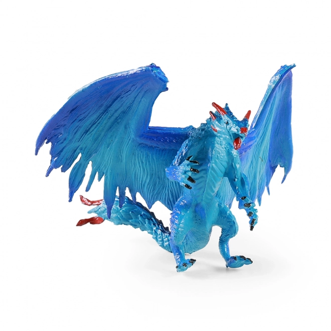 Set van twee plastic draken 12 cm