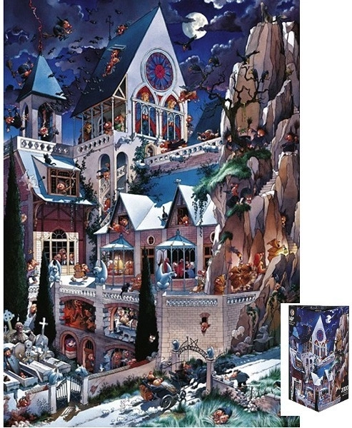 Heye puzzel spookkasteel 2000 stukjes