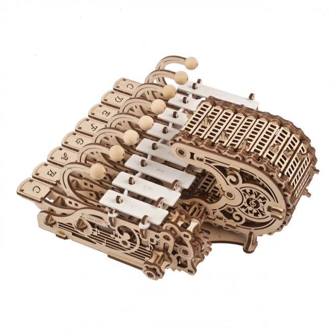 Ugears hölzernes mechanisches Modell Musikinstrument Celesta